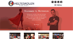 Desktop Screenshot of helteskolen.dk